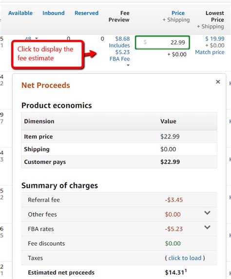 what are amazon seller fees uk